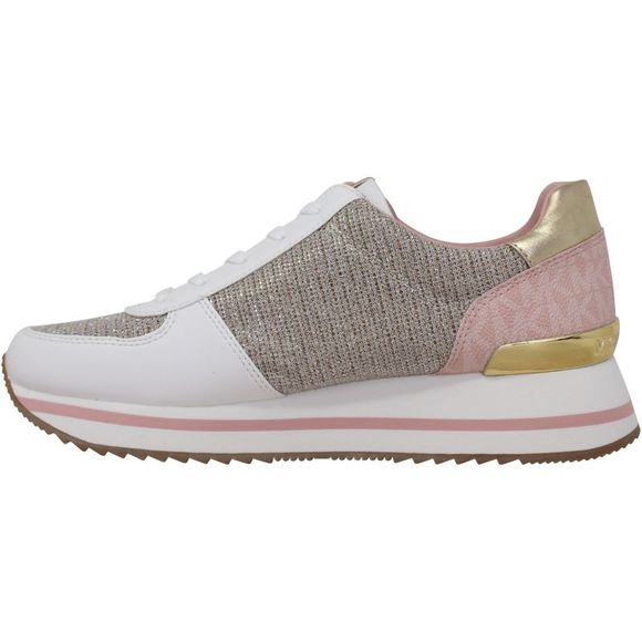 Michael Kors Glitter Chain Mesh White Gold 43S2MQFSAD Women's - Picture 6 of 8